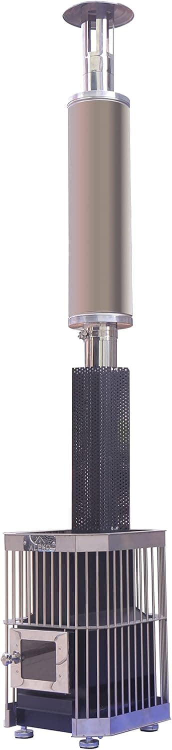 ALEKO Wood Burning Sauna Heater with Chimney Kit - Image 1