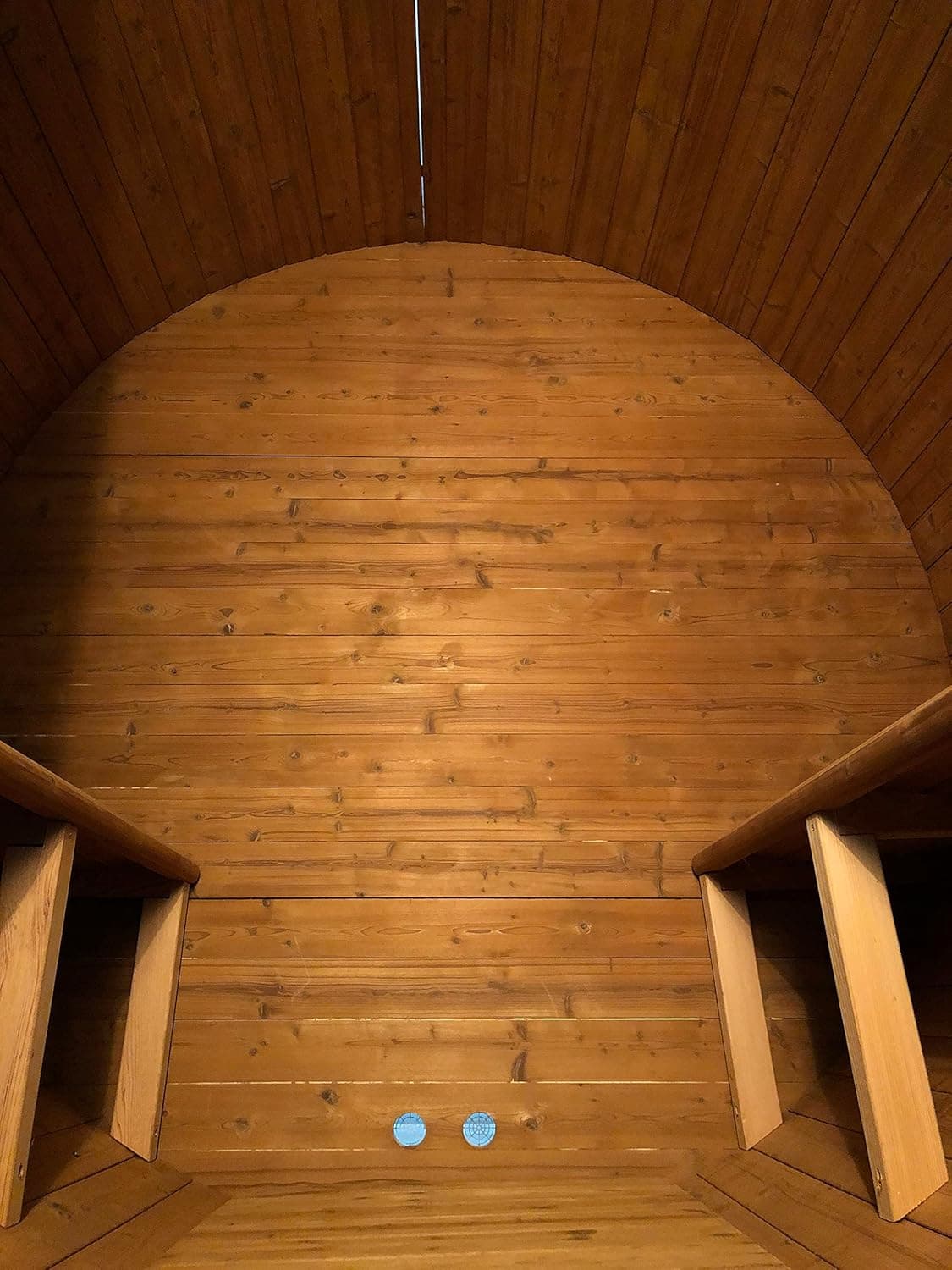 Cedar 6KW Wet Dry Outdoor Barrel Sauna thumbnail 2