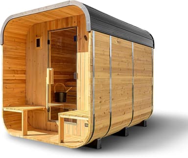 Backyard Discovery Lennon 4-6 Person Cedar Cube Sauna